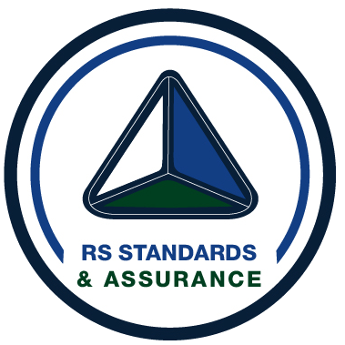 Logo of RS Standards and Assurance.